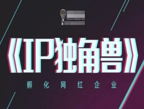 IP独角兽，孵化网红企业，ip教程-巴七创客网