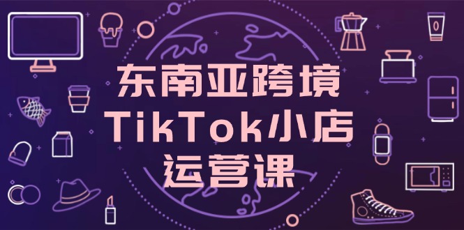 （14390期）东南亚跨境TikTok小店运营课，掌握店铺设置与流量转化核心技巧-巴七创客网